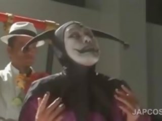 Aasia stupendous perse näitlejanna mängib goddess sisse kostüümides mängud stseen