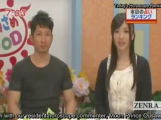 Subtitled japonsko zprávy televize mov horoscope překvapení výstřik