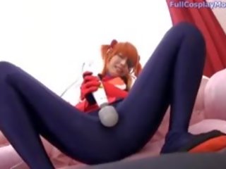 Evangelion Asuka POV Cosplay adult clip Blowhob