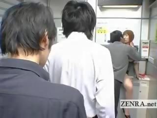 Veider jaapani post kontoris offers rinnakas suuseks x kõlblik video atm