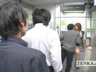 Bizar japán post iroda offers dögös orális szex film csipesz pénzautomata